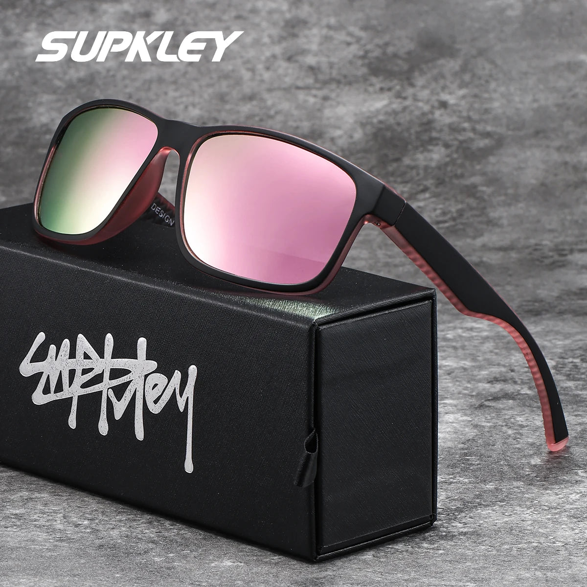 SUPKLEY Lightweight Casual Sunglasses for Women Men