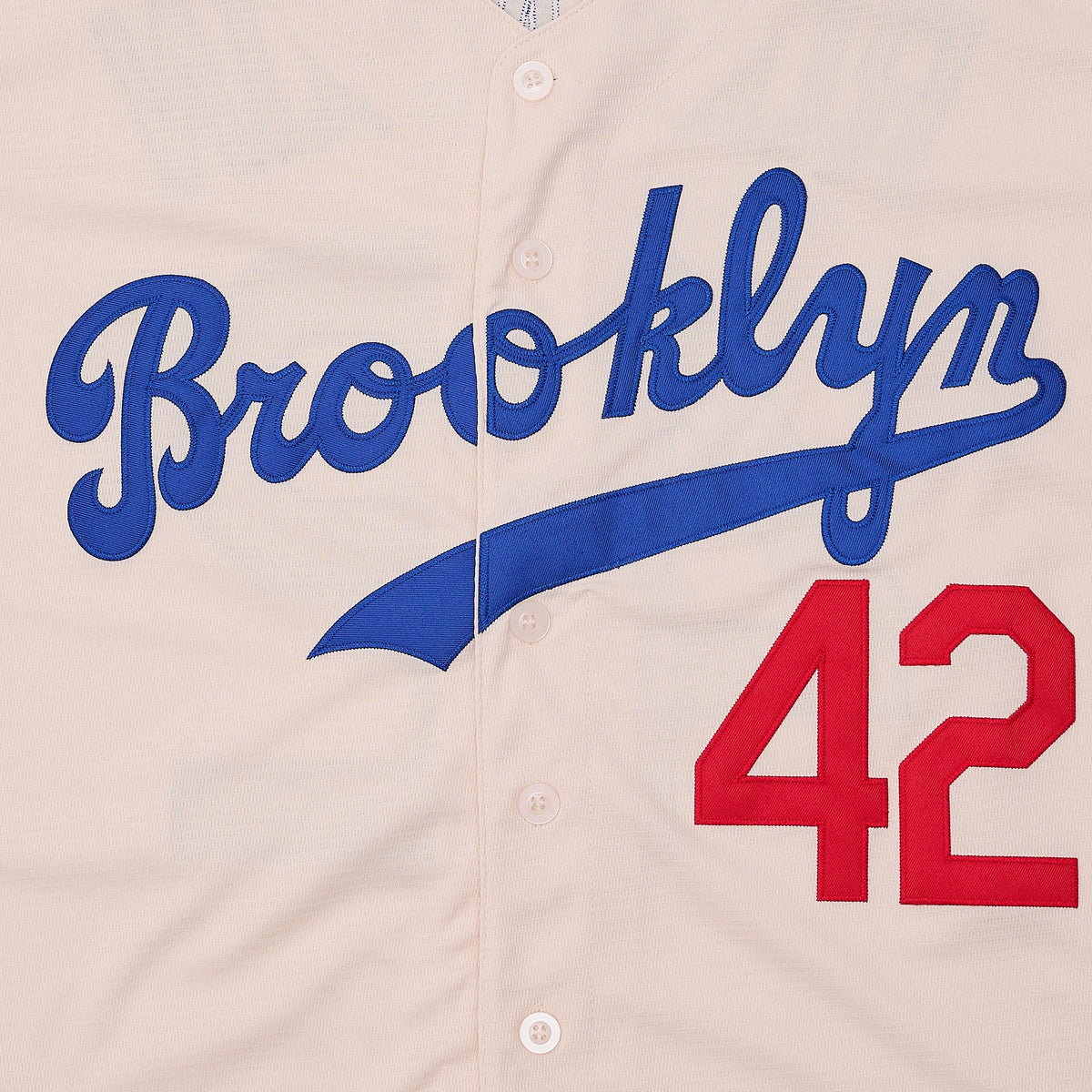 Men's Blue White Beige Letter Embroidery Baseball Shirt,#42 Jackie Robinson Legend Baseball Jersey, Fan Gift