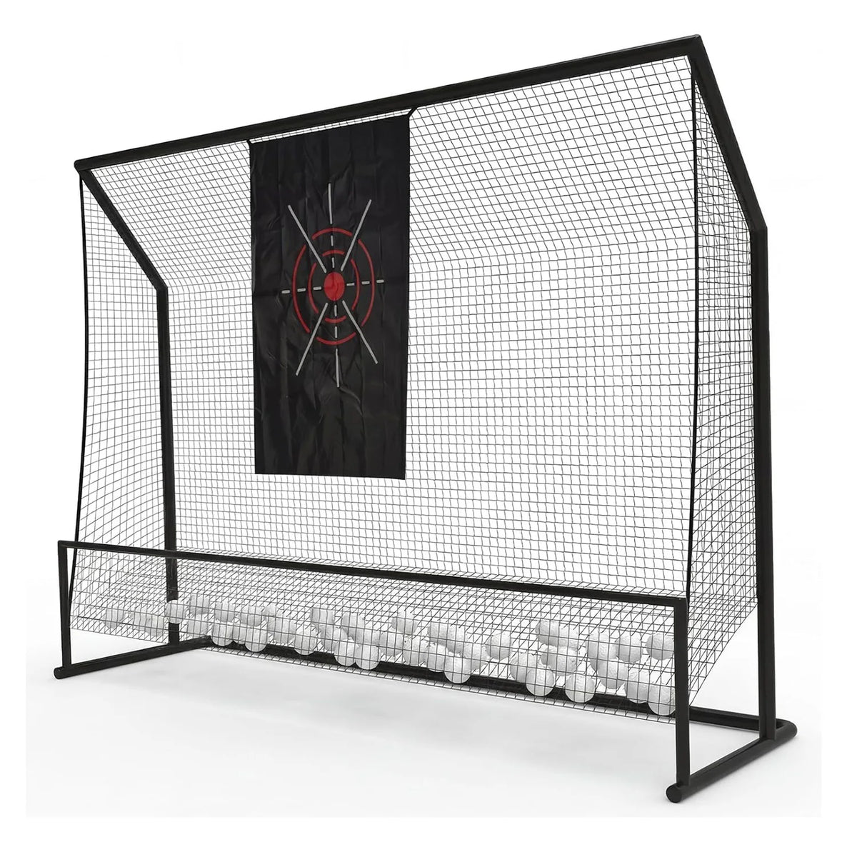 10x7.5FT Golf Practice Net for Indoor and Outdoor Use, Heavy Duty Swing and Chipping Trainer with Aim Cloth and Carry Bag