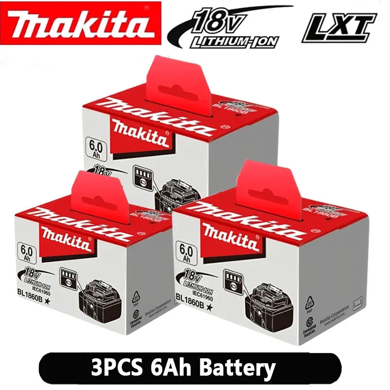 Genuine 6AH makita BL1860 6ah Battery Power Tools