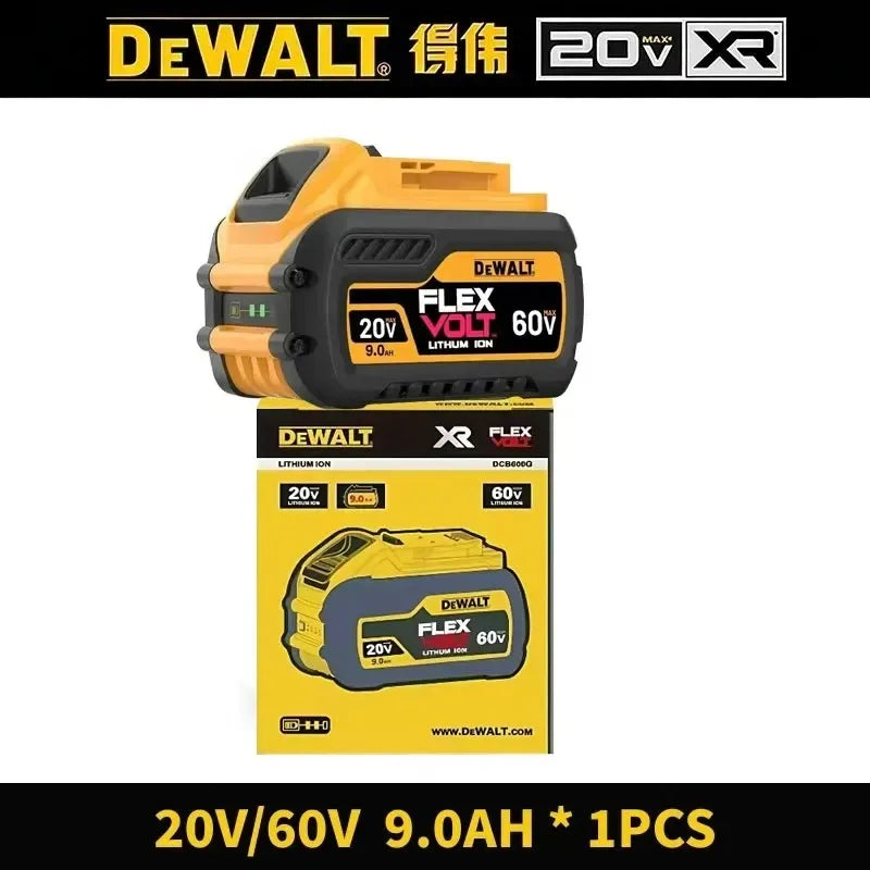 Original Dewalt 60V/20V Battery, 5AH 6AH 9AH Battery
