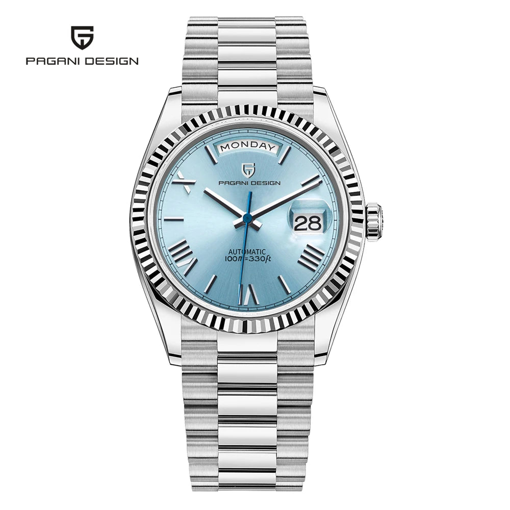 2026 New PAGANI DESIGN DD36 Mens Mechanical Watches Gold Luxury Automatic Watch For Men AR Sapphire Mirror Waterproof