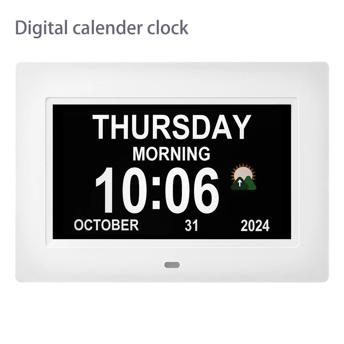 Dementia Clocks for Seniors, Digital Clock with Day and Date | Large Font, Multiple Alarm Clocks, Multiple Interface Displays, Automatic Dimming, Remote Control