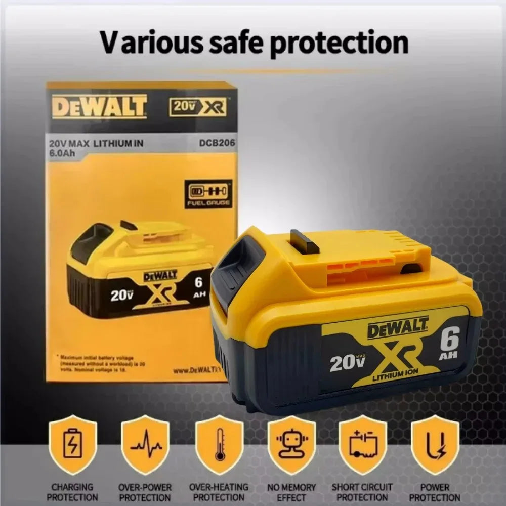 Original Dewalt 60V/20V Battery, 5AH 6AH 9AH Battery