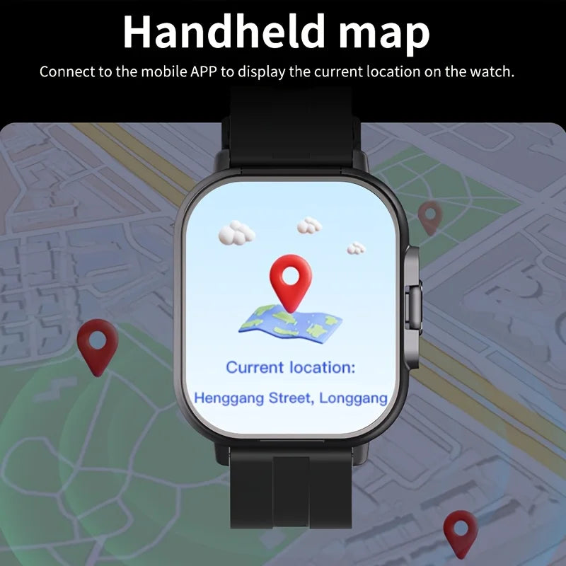 2026 Latest Smartwatch, Unisex | Valentine's Day Gift - Wireless Calling/Texting/Multiple Sports Modes/Remote Camera Control/Fitness Tracker, Compatible with iPhone and Android,