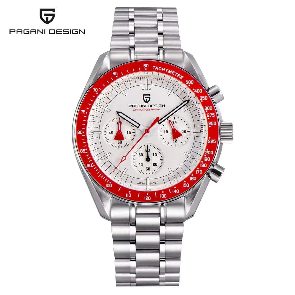 2026 New PAGANI DESIGN Moon V6 Men's Watches Luxury Quartz Watch For Man
