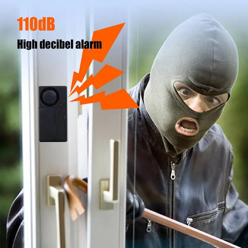 Car Alarm 110dB Vibration Sensor Car Security Alarm Waterproof Trailer Air Horn Antitheft Products