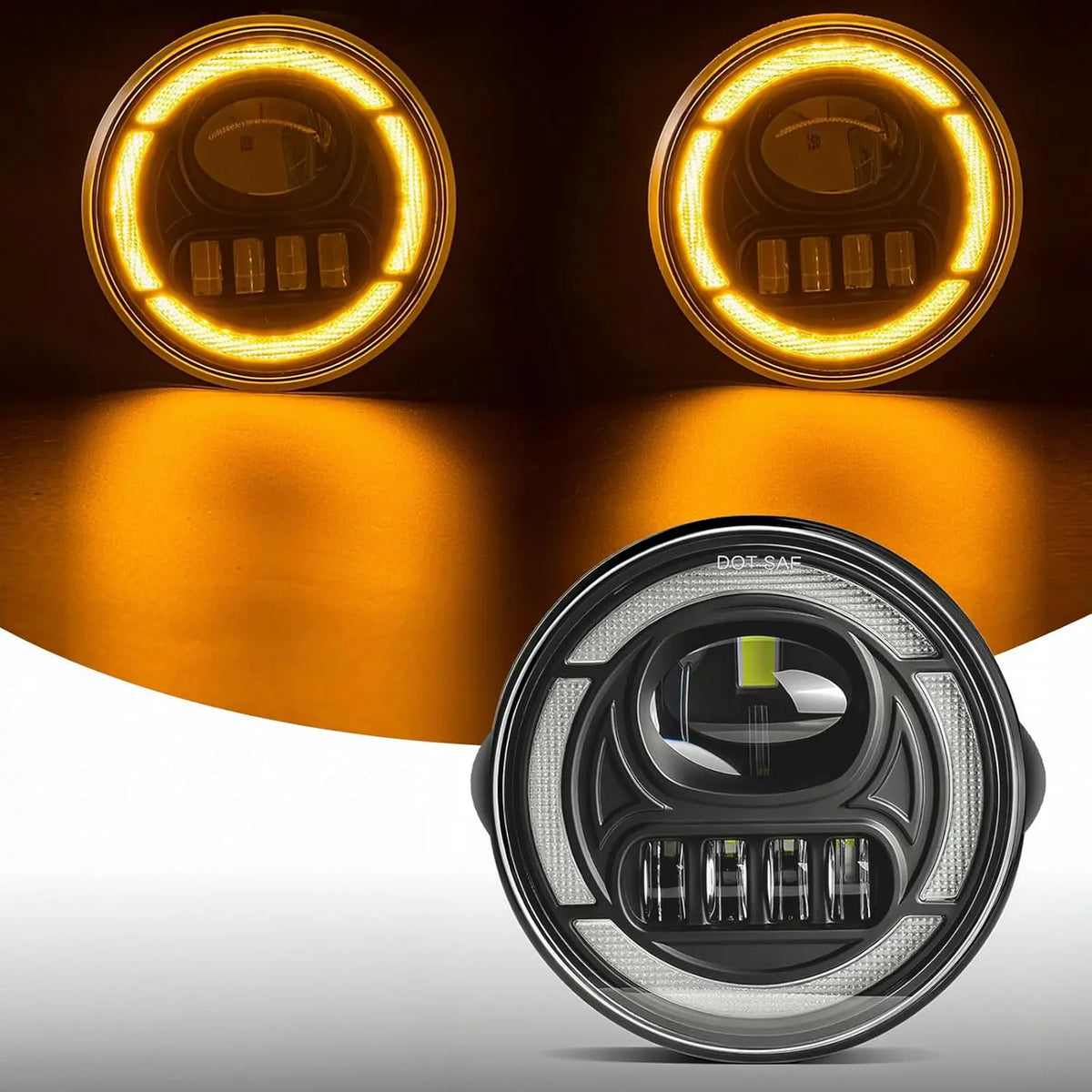 LED Fog Lights For Ford Expedition 2007-2014 LED DRL LightS for Ford Ranger 2008 - 2011 Fog Lamp Assembly Turn Signal Light