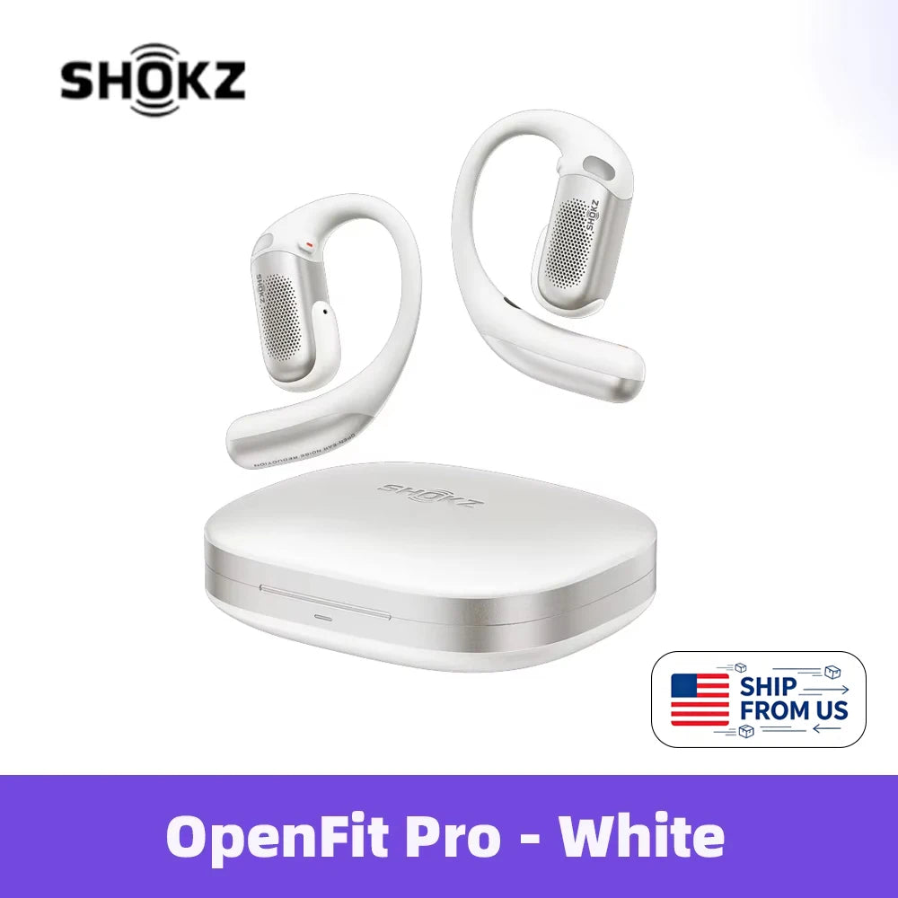 Shokz OpenFit Pro Earphone Open-Ear Noise Reduction IP55 Sports Headphones