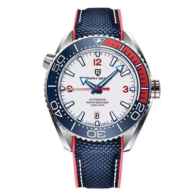 2026 PAGANI DESIGN V2 Pepsi Cola Classic Men Mechanical Watch Sapphire Glass 100M Waterproof Stainless Steel