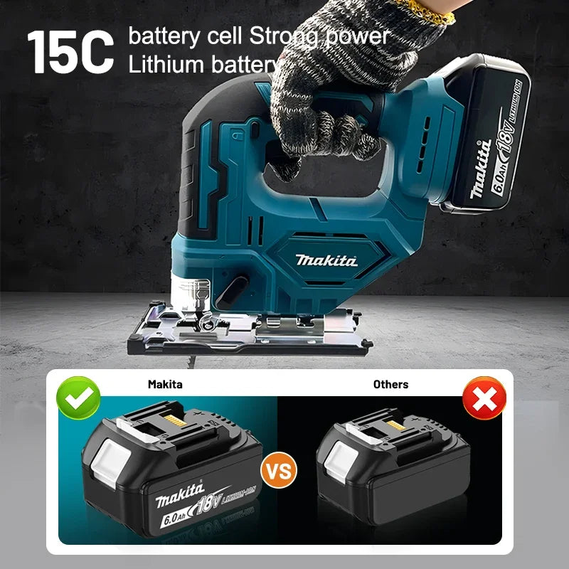 %40 Genuine 6AH Makita BL1860 18V Battery Power Tools Li-ion Replacement BL1850 BL1840 for 18V Screwdriver with BMS TPCELL 18V