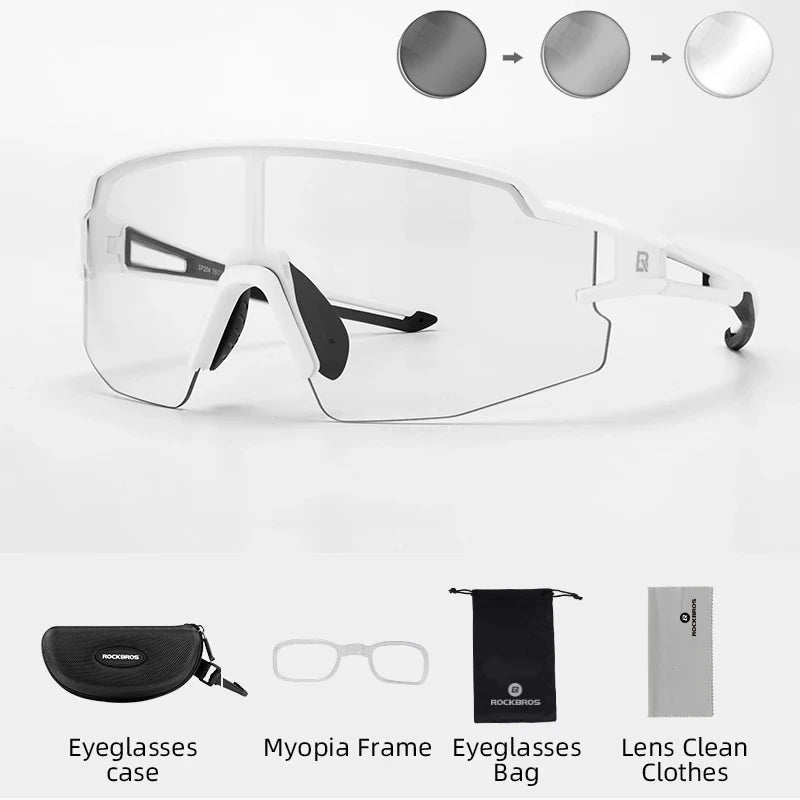 ROCKBROS Cycling Glasses Photochromic Polarized