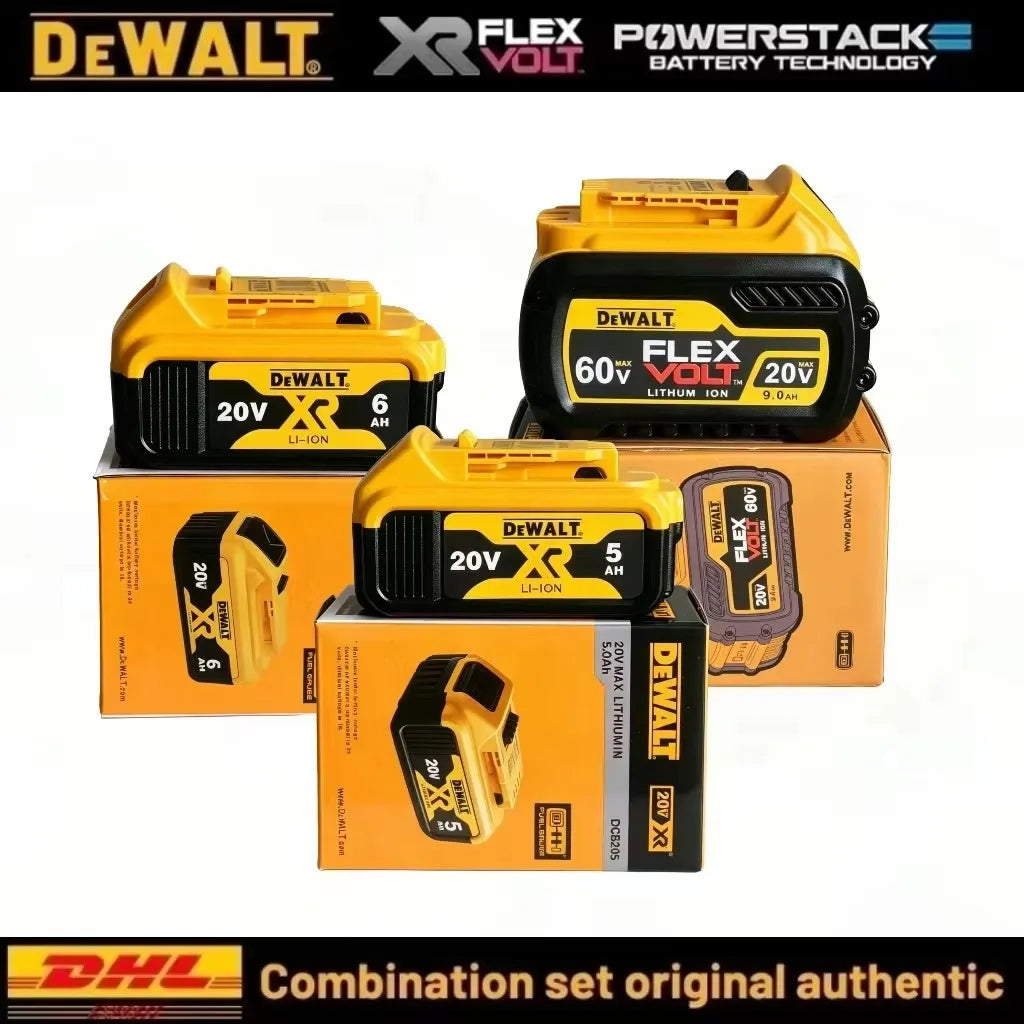 Original Dewalt 60V/20V Battery, 5AH 6AH 9AH Battery