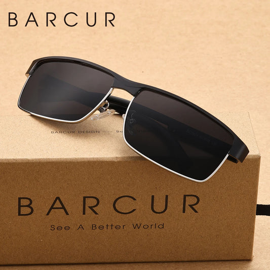 BARCUR Business Style Polarizing sunglasses