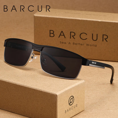 BARCUR Business Style Polarizing sunglasses