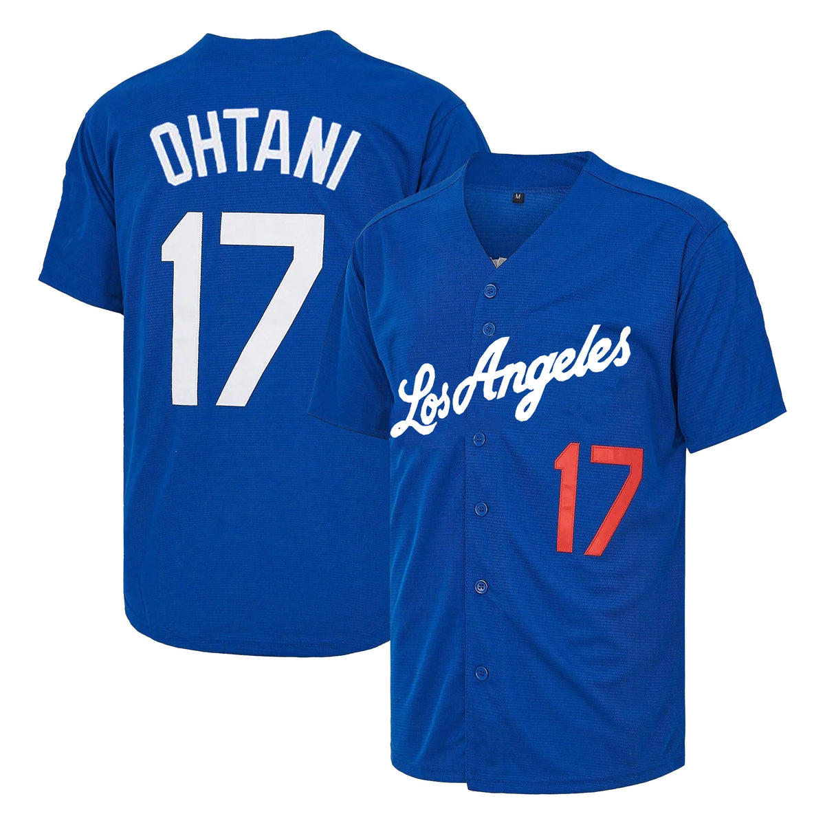 Men's #17 Ohtani Baseball Jersey, Exquisite Embroidered T-Shirt