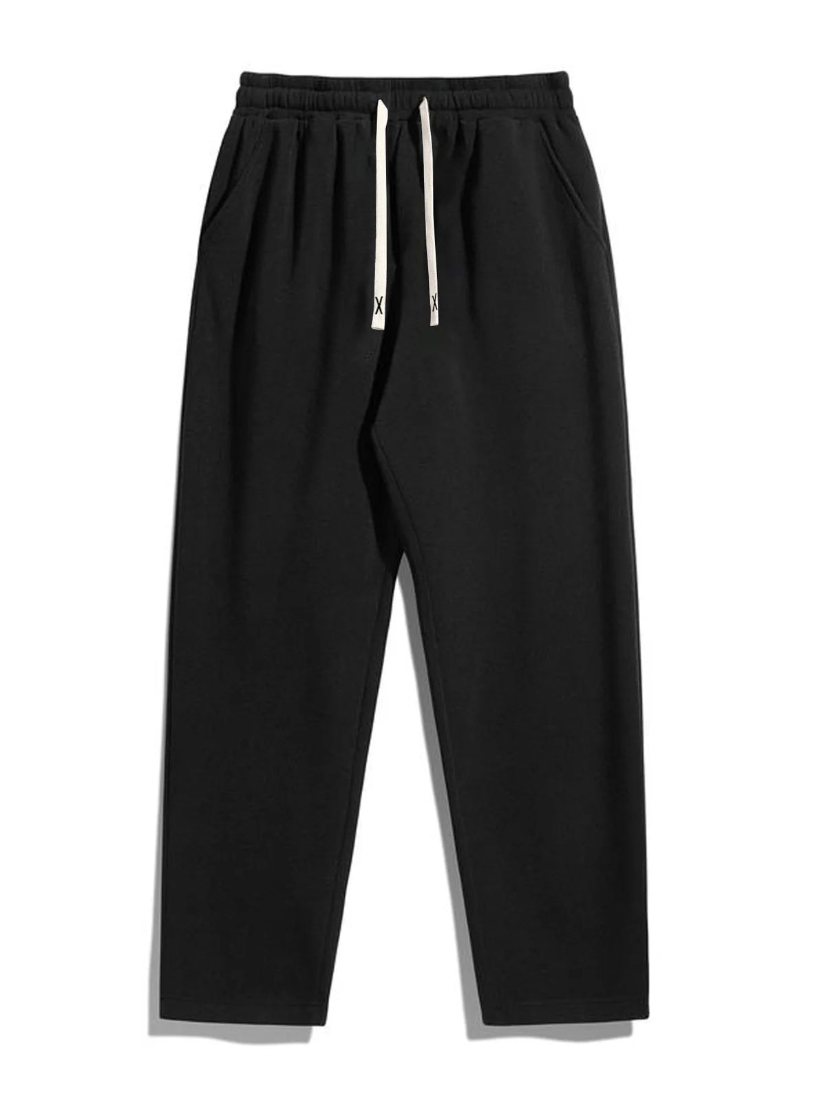 5-Piece Set Paired with Men's Casual Sports Pants, Windproof, Comfortable, Breathable Drawstring waist
