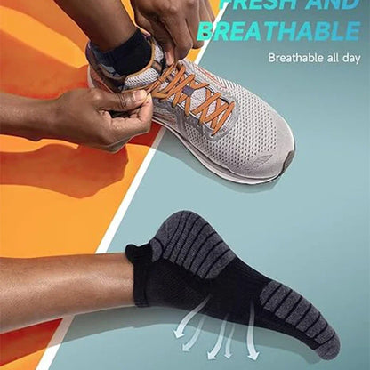 3 Pairs Professional Running Sports Fitness Ankle Socks