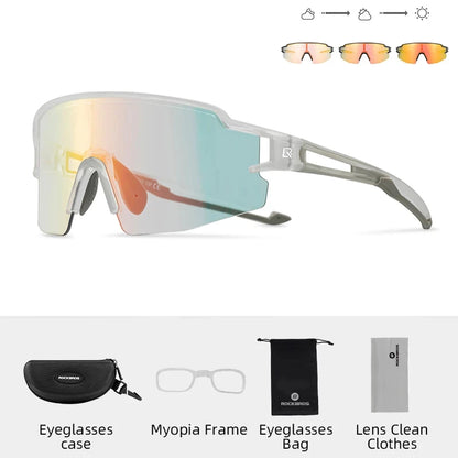 ROCKBROS Cycling Glasses Photochromic Polarized