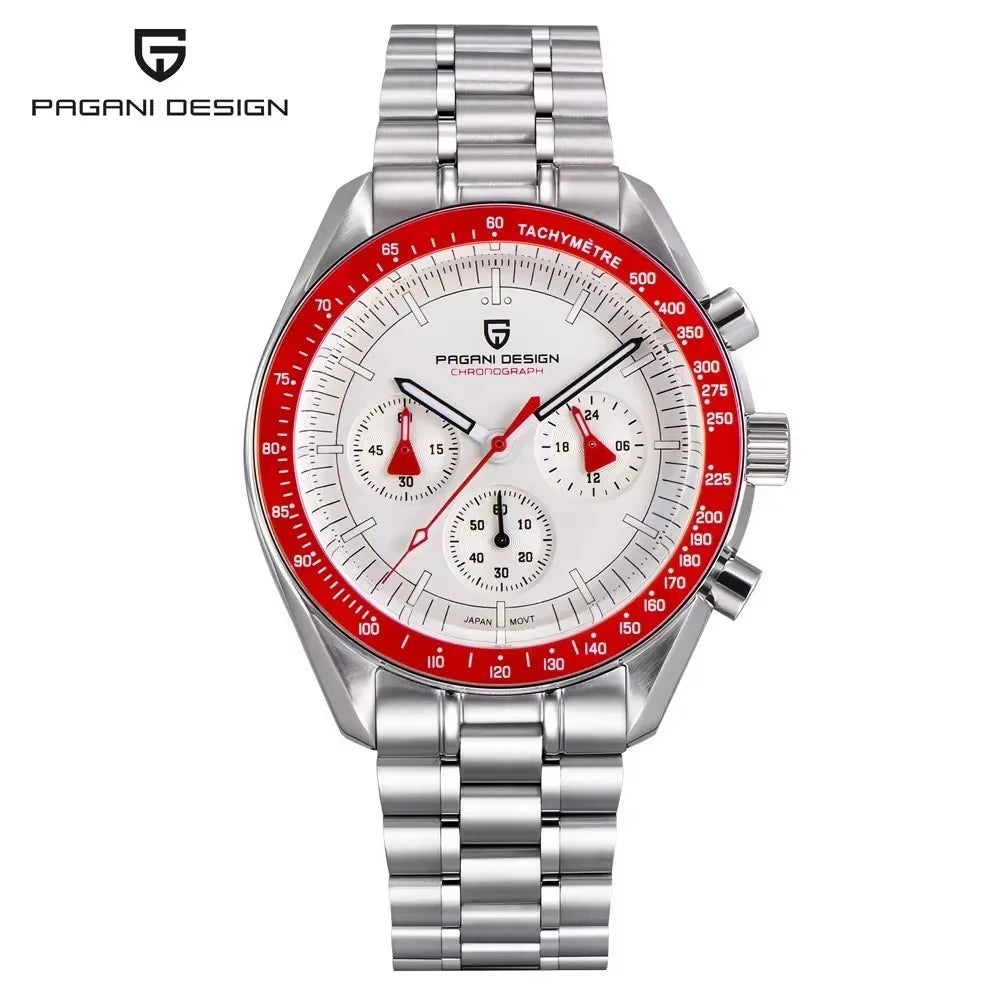 2026 New PAGANI DESIGN Moon V6 Men's Watches Luxury Quartz Watch For Man