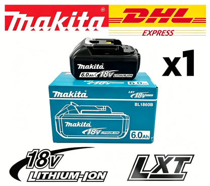 %40 Genuine 6AH Makita BL1860 18V Battery Power Tools Li-ion Replacement BL1850 BL1840 for 18V Screwdriver with BMS TPCELL 18V