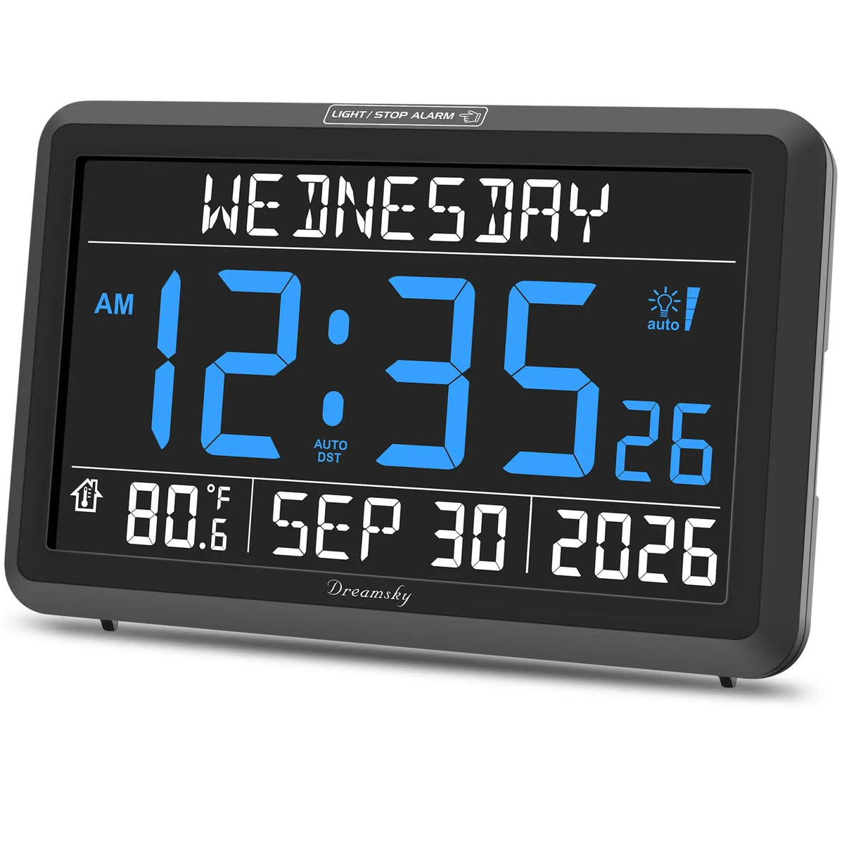 DreamSky Digital Alarm Clock for Bedroom