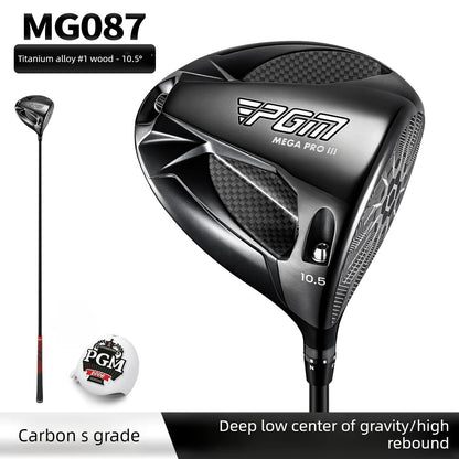 PGM Adjustable Tilt Angle Men's Professional Golf Club Men's Professional Golf Club Carbon Fiber Crown MG087