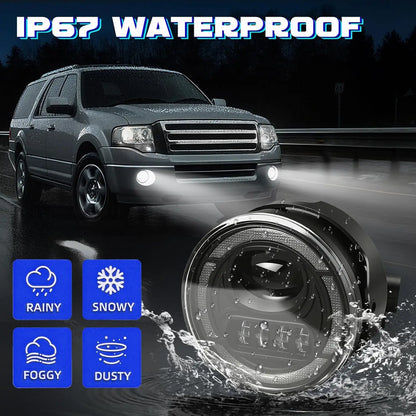 LED Fog Lights For Ford Expedition 2007-2014 LED DRL LightS for Ford Ranger 2008 - 2011 Fog Lamp Assembly Turn Signal Light