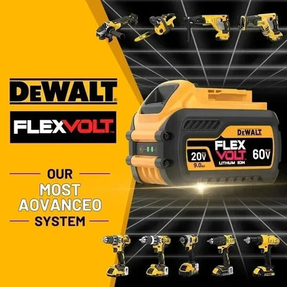 Original Dewalt 60V/20V Battery, 5AH 6AH 9AH Battery