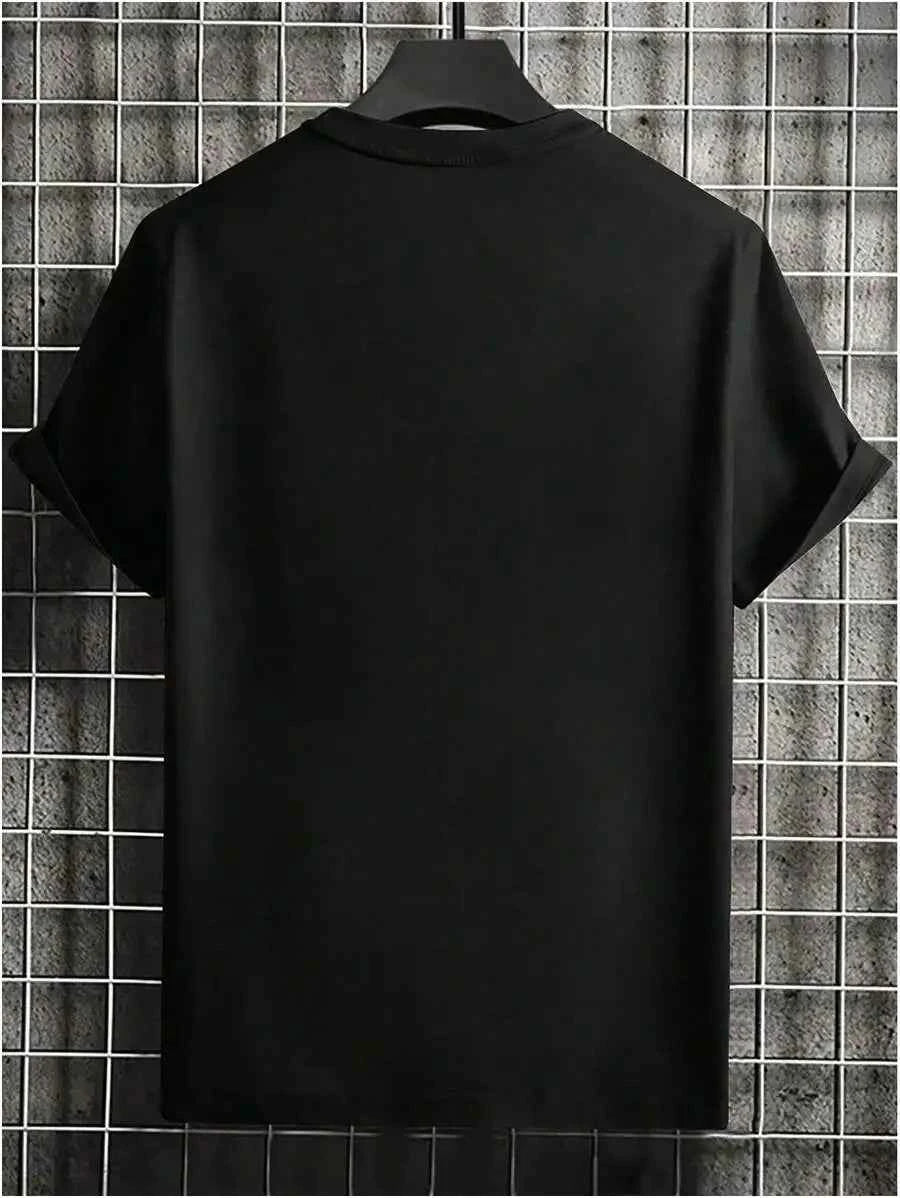 One-Piece Men's Black T-Shirt Sobriety Recovery Motivational Tee With 'I Am PROOF Theres Life After Addiction' Bold Statement, I