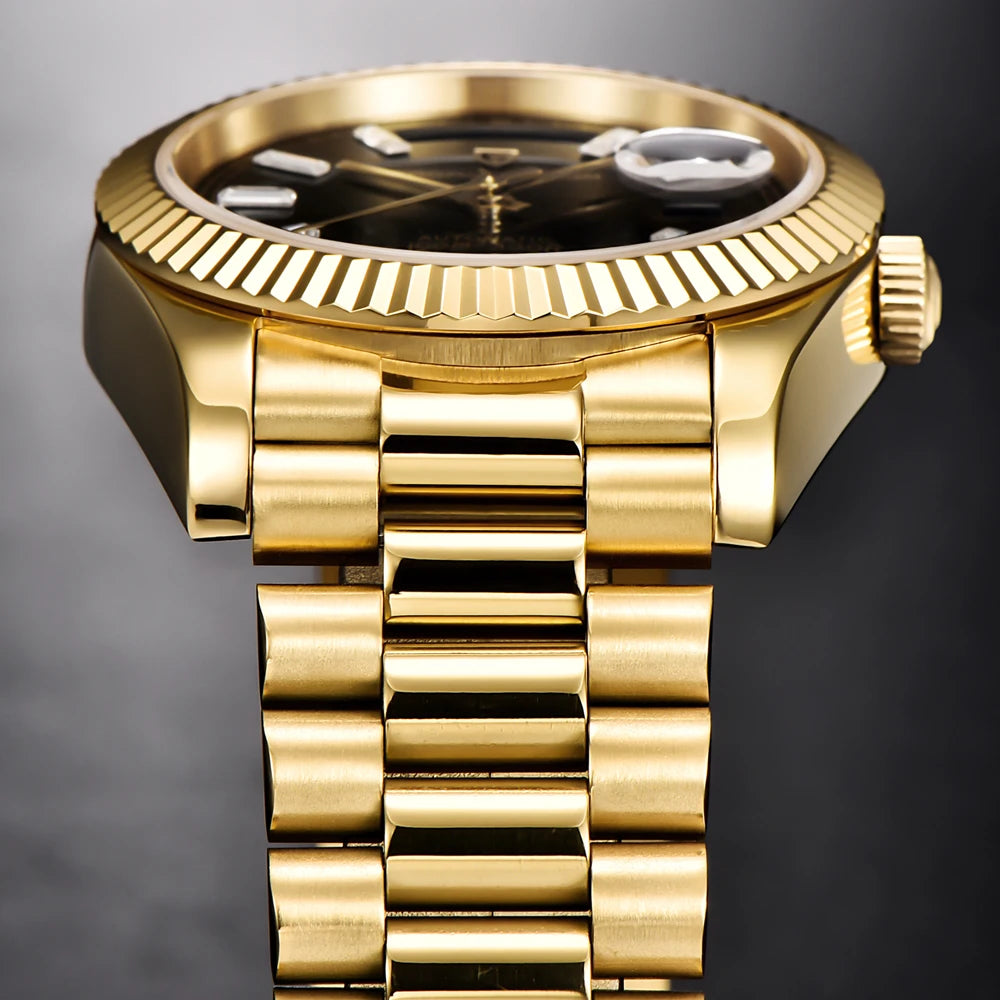 2026 New PAGANI DESIGN DD36 Mens Mechanical Watches Gold Luxury Automatic Watch For Men AR Sapphire Mirror Waterproof