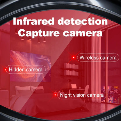 T3 Smart Detector, Universal Anti-spy Device with Night Vision, LED Display, GPS Tracking, Anti-aiming, Camera Detection, USB Rechargeable Lithium Polymer Battery, Suitable for Wireless Cameras And Hidden GSM Devices