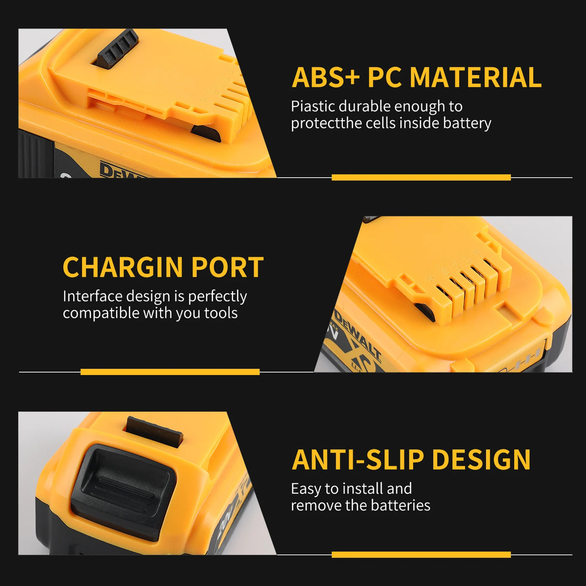 DEWALT DCB206 20V 6.0Ah Lithium Battery,
