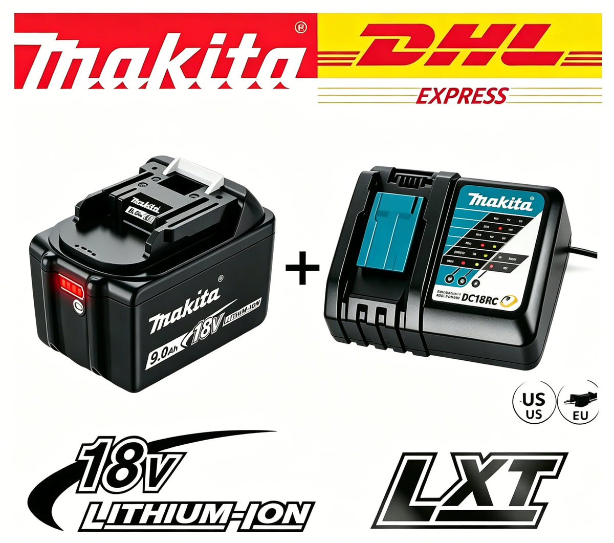 %40 Genuine 6AH Makita BL1860 18V Battery Power Tools Li-ion Replacement BL1850 BL1840 for 18V Screwdriver with BMS TPCELL 18V