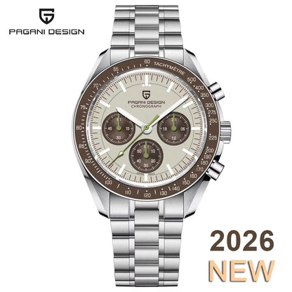 2026 New PAGANI DESIGN Moon V6 Men's Watches Luxury Quartz Watch For Man
