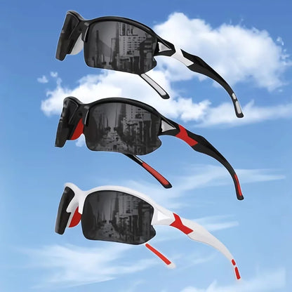 3 Pieces of Unisex Polarized Glasses, Suitable for Outdoor Leisure Sports