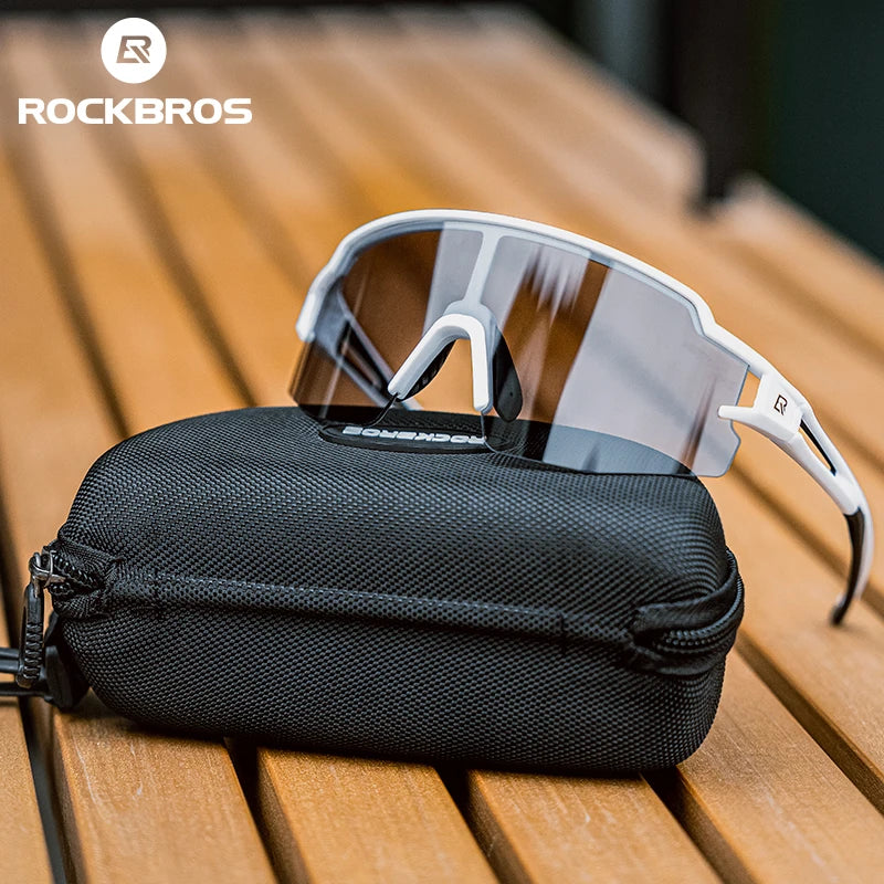 ROCKBROS Cycling Glasses Photochromic Polarized
