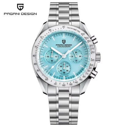2026 New PAGANI DESIGN Moon Men's Watches Gold Luxury Quartz Watch For Men Speed Sports Chronograph Waterproof