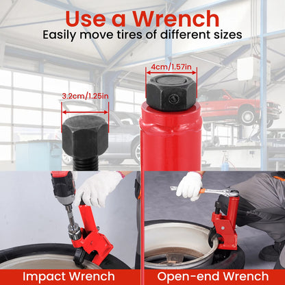 Tire Bead Breaker Tool - Portable Manual Tire Changer | Repair Tool, Heavy-Duty Removal for Trucks, ATVs, UTVs, Cars, Buses for 38 and 42 Inches Tires
