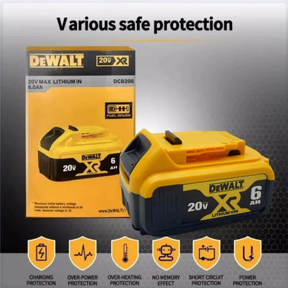 Original Dewalt 60V/20V Battery, 5AH 6AH 9AH Battery