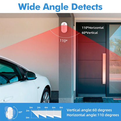 Tuya Smart WiFi Home Security Alarm System Kit 120dB Loud Siren Door Window Sensor PIR Motion Detector Remote Control Works with Alexa Google Assistant