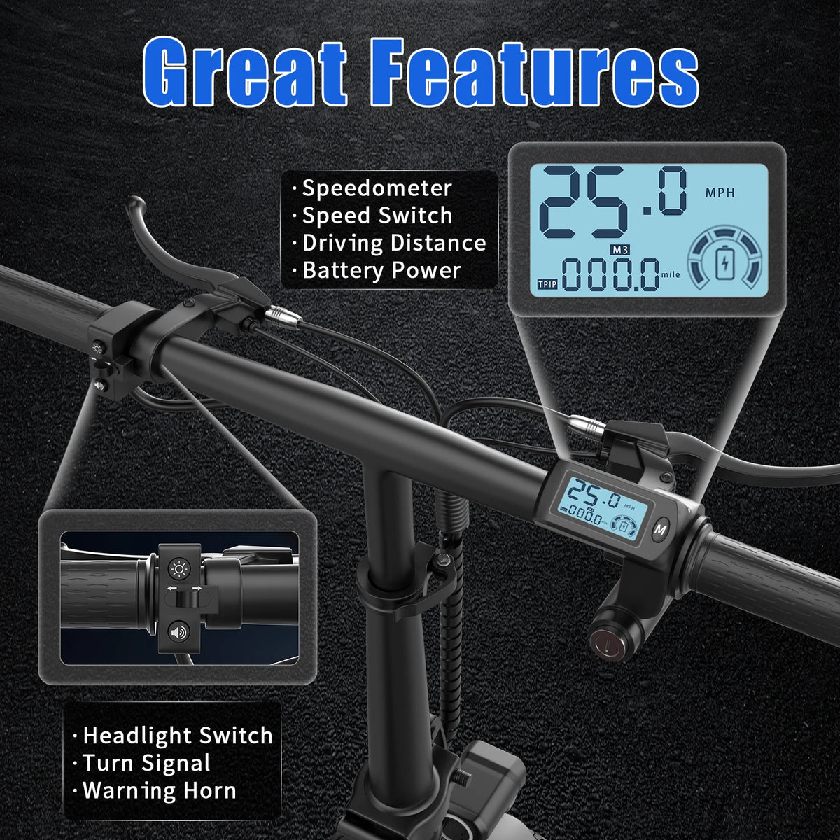 ASKGO 14 Inch Adult Electric Scooter with Seat, 1000W Peak, 25MPH Max Speed, 48V 15Ah Battery, 35 Miles Range, Dual Suspension & Dual Brake, Waterproof Rear Storage Box for Urban Commuting