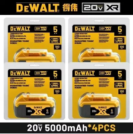 100% Original DeWalt Batteries 20V 6000mAh Li Ion Battery