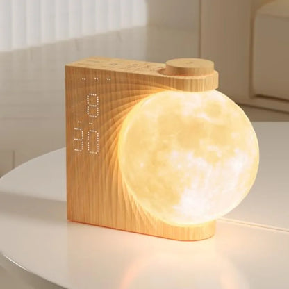 Sunrise Alarm Clocks for Heavy Sleepers, Night Lamp Clocks for Bedrooms with Moon Light, 10 Light Effects,