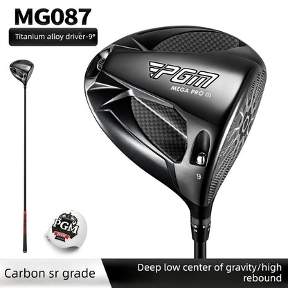 PGM Adjustable Tilt Angle Men's Professional Golf Club Men's Professional Golf Club Carbon Fiber Crown MG087