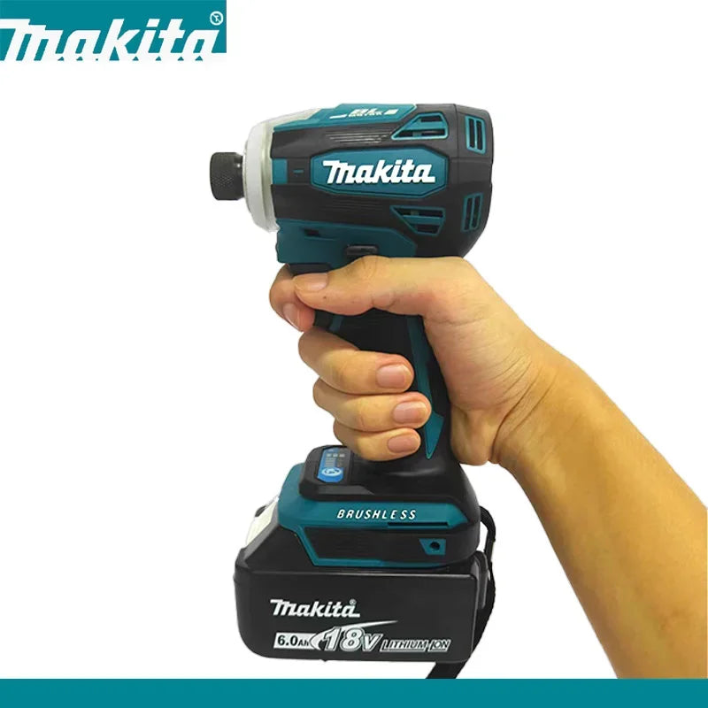 2026 Makita DTD172 Cordless Impact Driver 18V LXT BL Brushless Motor 180 N·M Power Tools Electric Drill