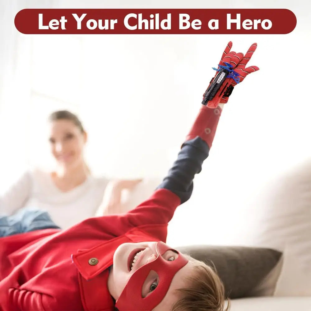 Spider Web Shooters with Glove for Kids Cosplay Party Favor |