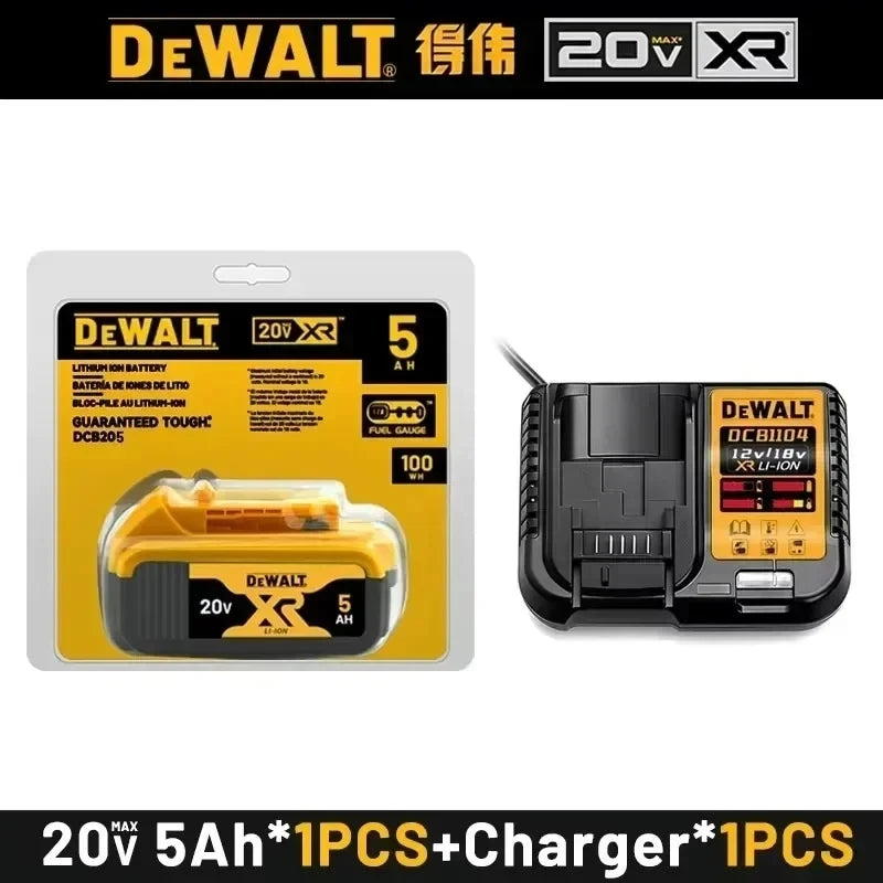 100% Original DeWalt Batteries 20V 6000mAh Li Ion Battery