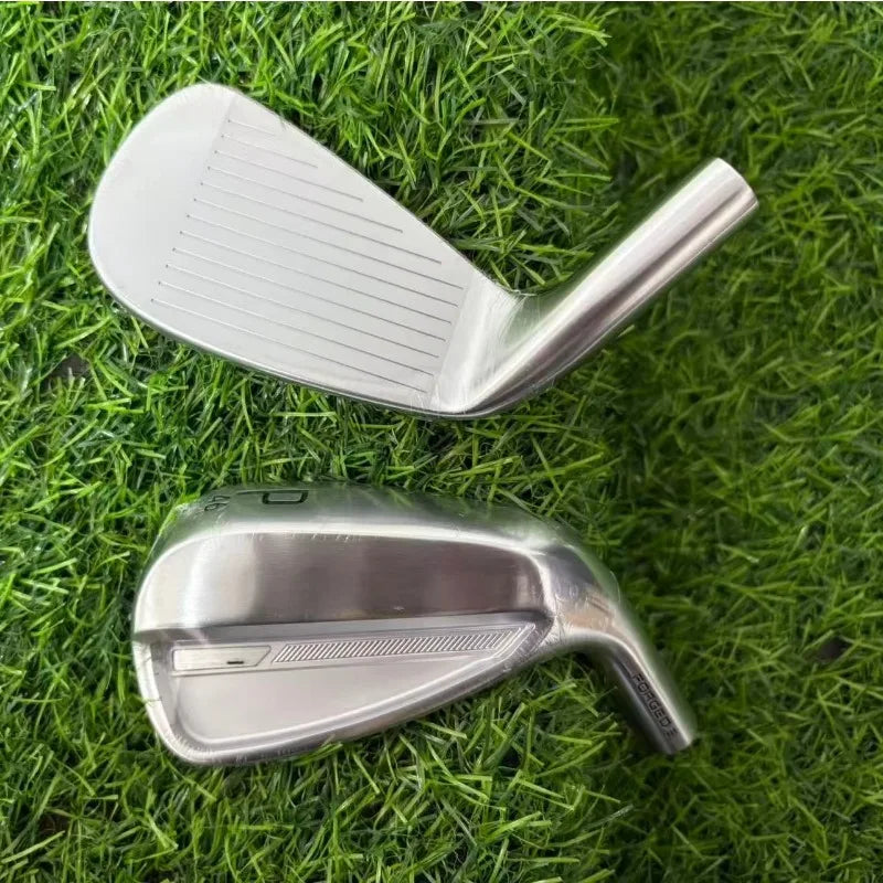 Wrought Soft Iron Golf Club Set, Compact Inserts CNC Milling Face, Precision Control, Right Hand Men's Golf Clubs