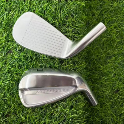Wrought Soft Iron Golf Club Set, Compact Inserts CNC Milling Face, Precision Control, Right Hand Men's Golf Clubs